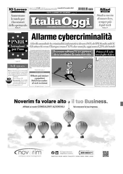 Italia oggi : quotidiano di economia finanza e politica